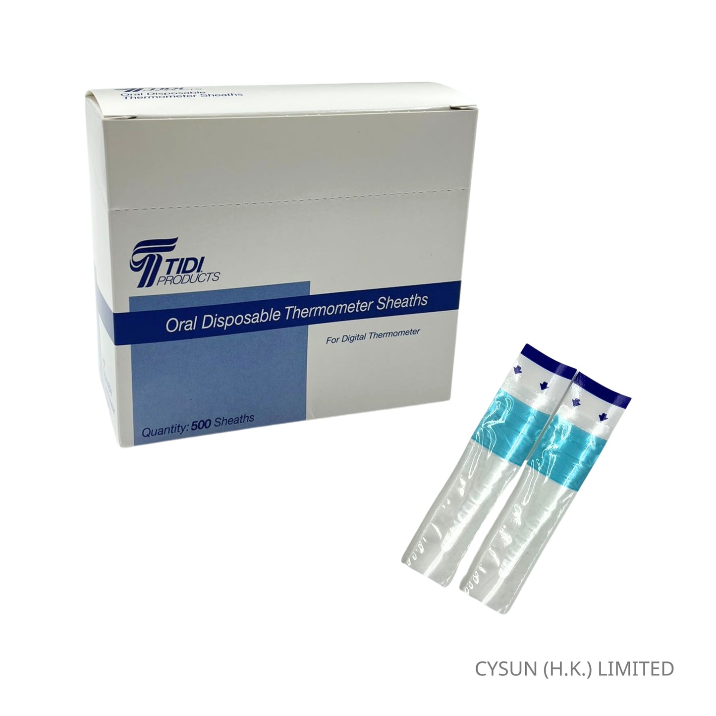 TIDI 電子探熱針套 1盒500個