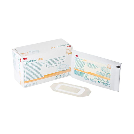 3M Tegaderm™ + Pad 全效防水膠膜敷貼 Film Dressing With Non-Adherent Pad 6x10cm 3854 50片