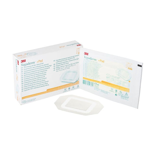 3M Tegaderm™ + Pad 全效防水膠膜敷貼 Film Dressing With Non-Adherent Pad 9x10cm 3856 25片