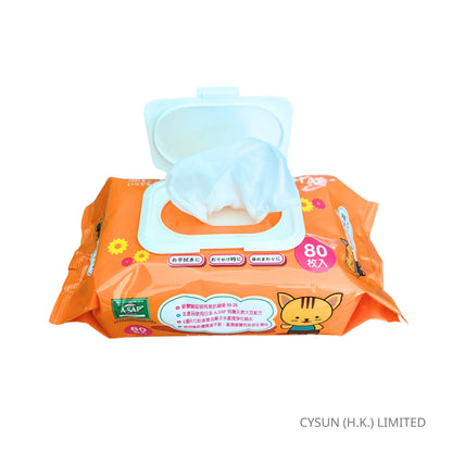 HIROTA 除菌濕紙巾 Antibacterial Wet Wipes 80張