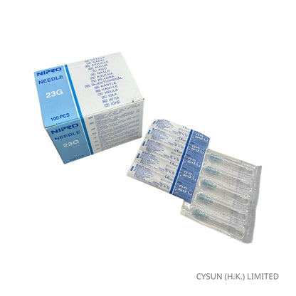 NIPRO 23G x 1-1/4" 針咀 HYPODERMIC NEEDLE 1盒100支