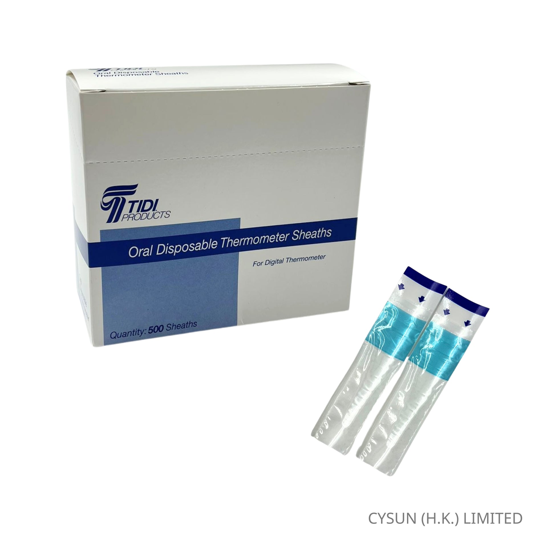 TIDI 電子探熱針套 1盒500個