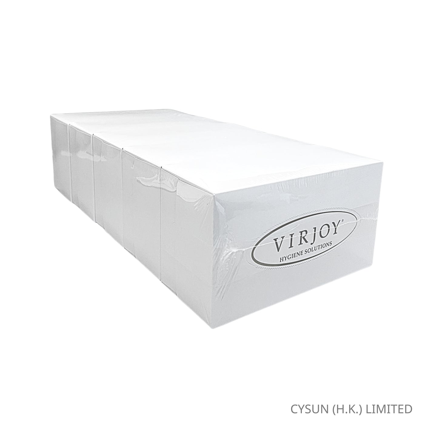 VIRJOY 盒裝面紙 紙巾 白色包裝 增量裝 Box Facial Tissue Jumbo Pack 5盒/條